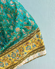 Giulia – Turquoise : Kimono court d’été, léger et élégant