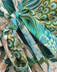 Giulia – Bleu ciel : Kimono court d’été, léger et élégant