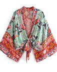 Giulia – Kimono court d’été, léger et élégant