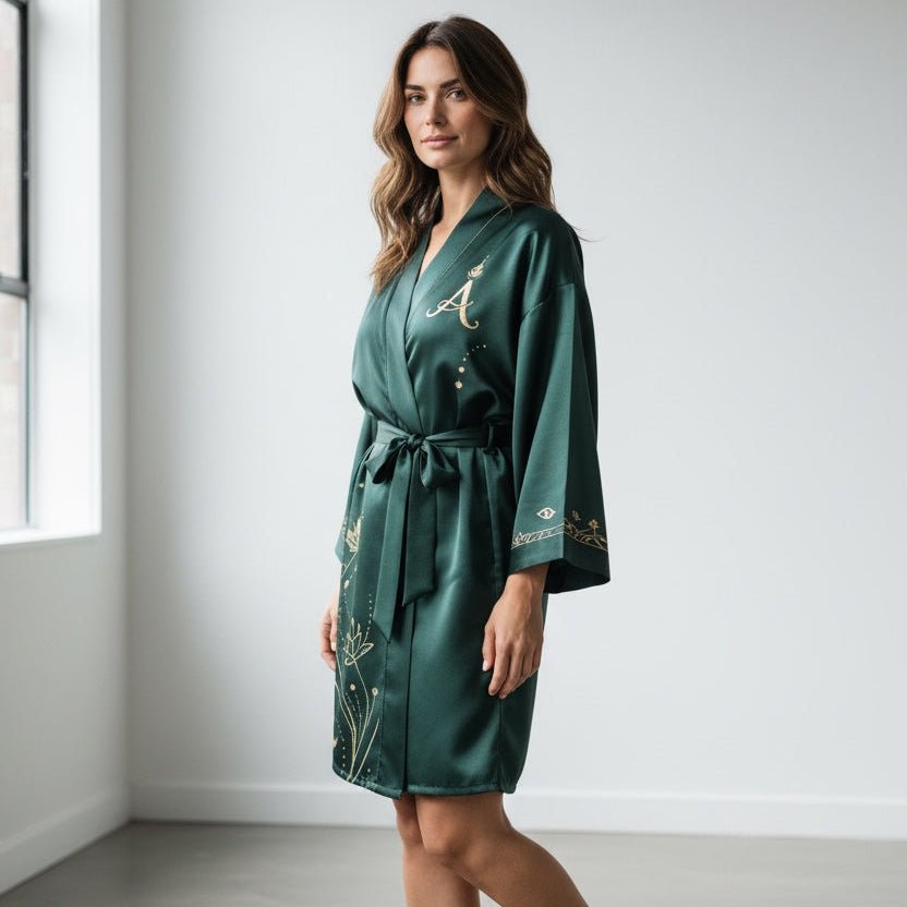 Tirta – Spiritual Edition : Kimono mi - long en soie - Amboria